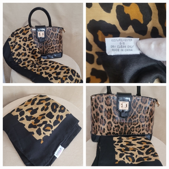 Leopard Scarf / 36 x 72 - Picture 8 of 9